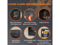 WarmGlow Living Flame Gas Heater | Portable Indoor Gas Heater